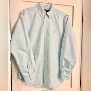 Ralph Lauren Light Blue Casual Button Down Shirt
